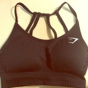 Gymshark Black Energy Seamless Sports Bra XS